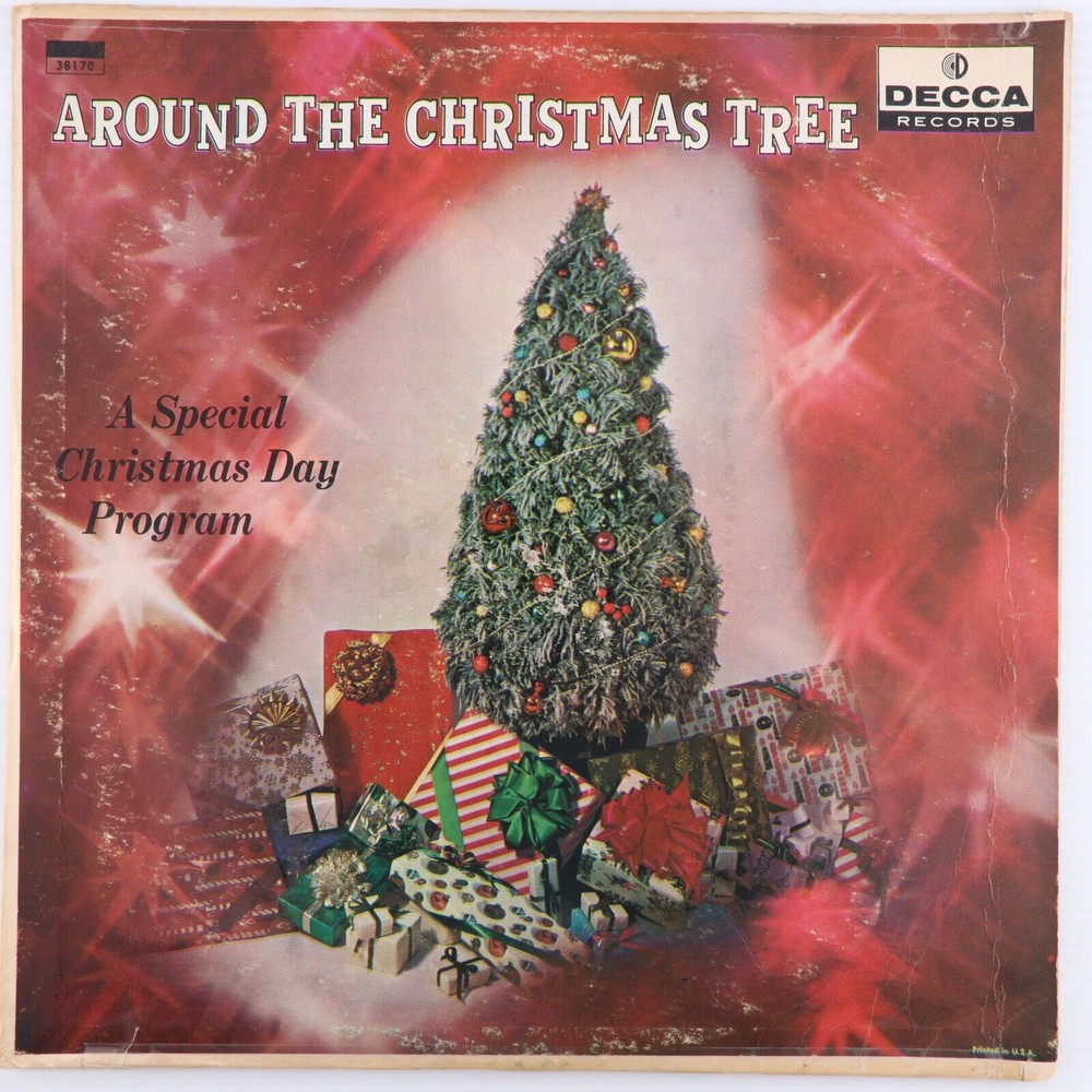 Various – Around The Christmas Tree, 1959 12" Vinyl LP Record Decca – DL 38170